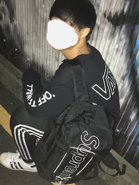 「VANS（バンズ）のアイテム（その他トップス）」を使った、AMAGIさん（メンズ・173cm）の秋コーディネート