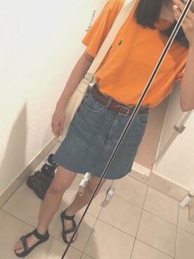 明さん(レディース・163cm)の夏コーディネート