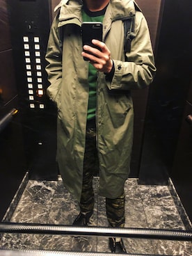 「G-STAR RAW（ジースターロゥ）のアイテム（モッズコート）」を使った、gstar_maniaさん（メンズ・181cm）の春コーディネート