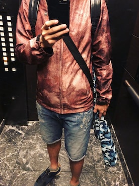 「G-STAR RAW（ジースターロゥ）のアイテム（ナイロンジャケット）」を使った、gstar_maniaさん（メンズ・181cm）の春コーディネート