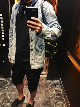 「G-STAR RAW（ジースターロゥ）のアイテム（スリッポン）」を使った、gstar_maniaさん（メンズ・181cm）の春コーディネート