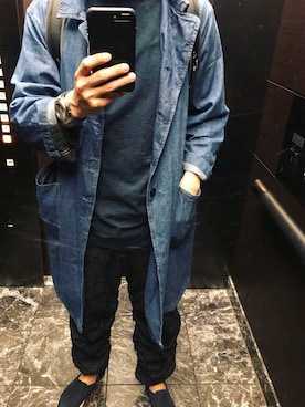 「G-STAR RAW（ジースターロゥ）のアイテム（スリッポン）」を使った、gstar_maniaさん（メンズ・181cm）の春コーディネート