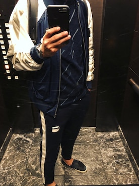 「G-STAR RAW（ジースターロゥ）のアイテム（ナイロンジャケット）」を使った、gstar_maniaさん（メンズ・181cm）の春コーディネート