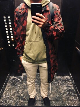 「G-STAR RAW（ジースターロゥ）のアイテム（ナイロンジャケット）」を使った、gstar_maniaさん（メンズ・181cm）の春コーディネート