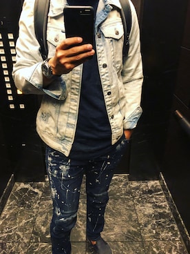 「G-STAR RAW（ジースターロゥ）のアイテム（スリッポン）」を使った、gstar_maniaさん（メンズ・181cm）の春コーディネート