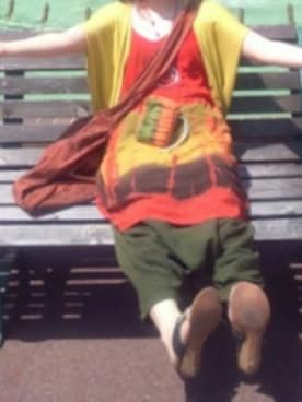 「Chaua（チャウアー）のアイテム（トップス）」を使った、なっぱさん（レディース・152cm）の秋コーディネート