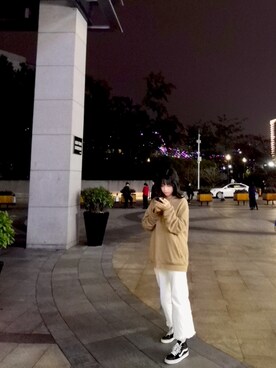 「iT（イット）のアイテム」を使った、XZHOUC1383さん（レディース・167cm）の春コーディネート