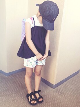 タンポポさん（キッズ・110cm）の夏コーディネート