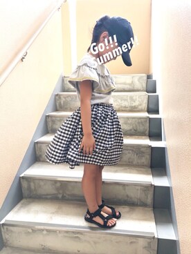 タンポポさん（キッズ・110cm）の夏コーディネート