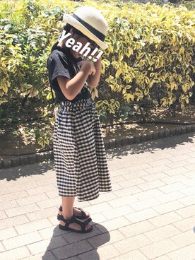 タンポポさん（キッズ・110cm）の夏コーディネート