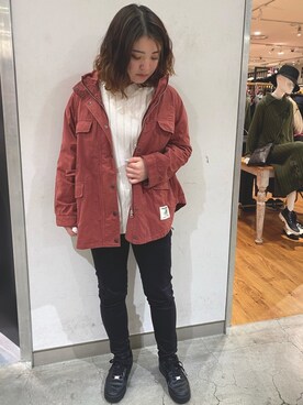 halnoさん（レディース・158cm）の冬コーディネート