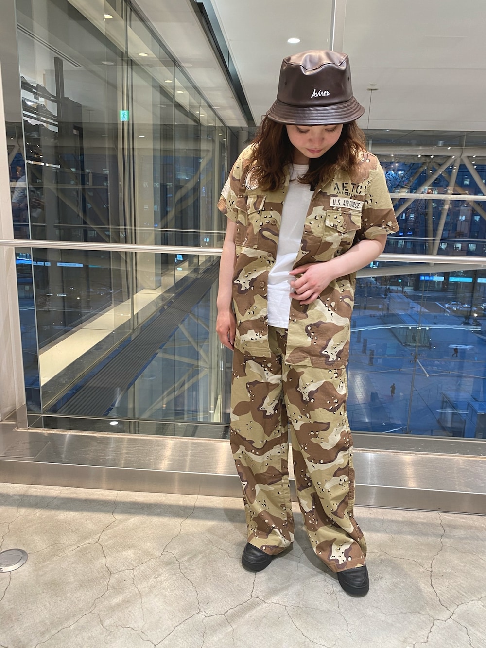 チョコチップカモコーデ デザートカモ パンツ パンツを使った チョコ