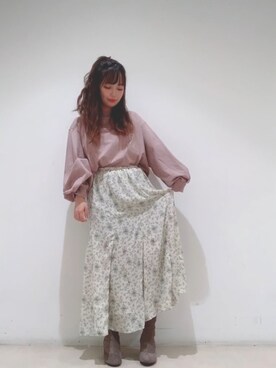 →mi-na♡さん（レディース・152cm）の冬コーディネート