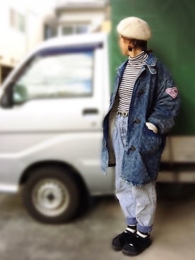 アクロン🚛🎶さん（レディース・163cm）の冬コーディネート