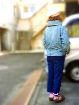 アクロン🚛🎶さん(レディース・163cm)の冬コーディネート