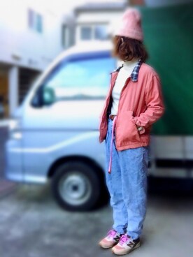 アクロン🚛🎶さん(レディース・163cm)の冬コーディネート