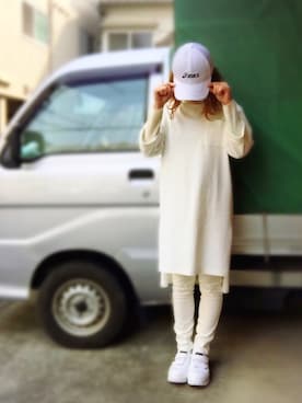 「スプリングSENSEOFPLACE」｜「アイテム（福袋/福箱）」を使った、アクロン🚛🎶さん（レディース・164cm）の冬コーディネート
