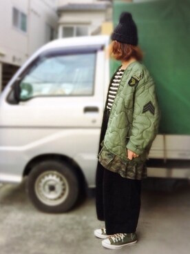 アクロン🚛🎶さん（レディース・164cm）の冬コーディネート