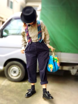 アクロン🚛🎶さん（レディース・164cm）の春コーディネート