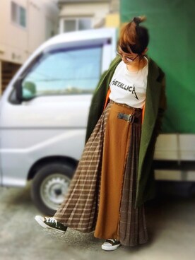 アクロン🚛🎶さん(レディース・164cm)の春コーディネート