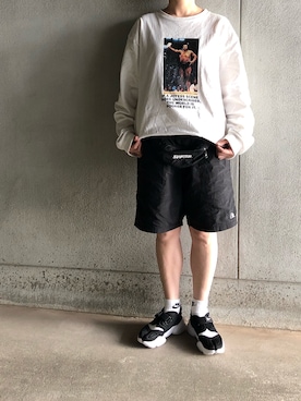 「THUMPERS BROOKLYN NYC USA（サンパース）のアイテム」を使った、アクロン🚛🎶さん（レディース・164cm）の春コーディネート