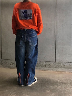 「ジャックパーセル」｜「アイテム（その他）」を使った、アクロン🚛🎶さん（レディース・164cm）の春コーディネート
