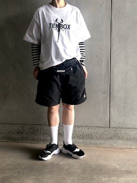 「TENBOX（テンボックス）のアイテム」を使った、アクロン🚛🎶さん（レディース・164cm）の春コーディネート