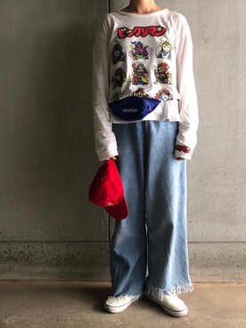 「ビックリマン」｜アクロン🚛🎶さん（レディース・164cm）の夏コーディネート