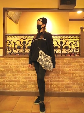 「POLO（ポロ）のアイテム（シューズ）」を使った、harukaayafashionさん（レディース・162cm）の秋コーディネート