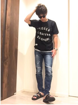 A☆Gさん（メンズ・176cm）の夏コーディネート