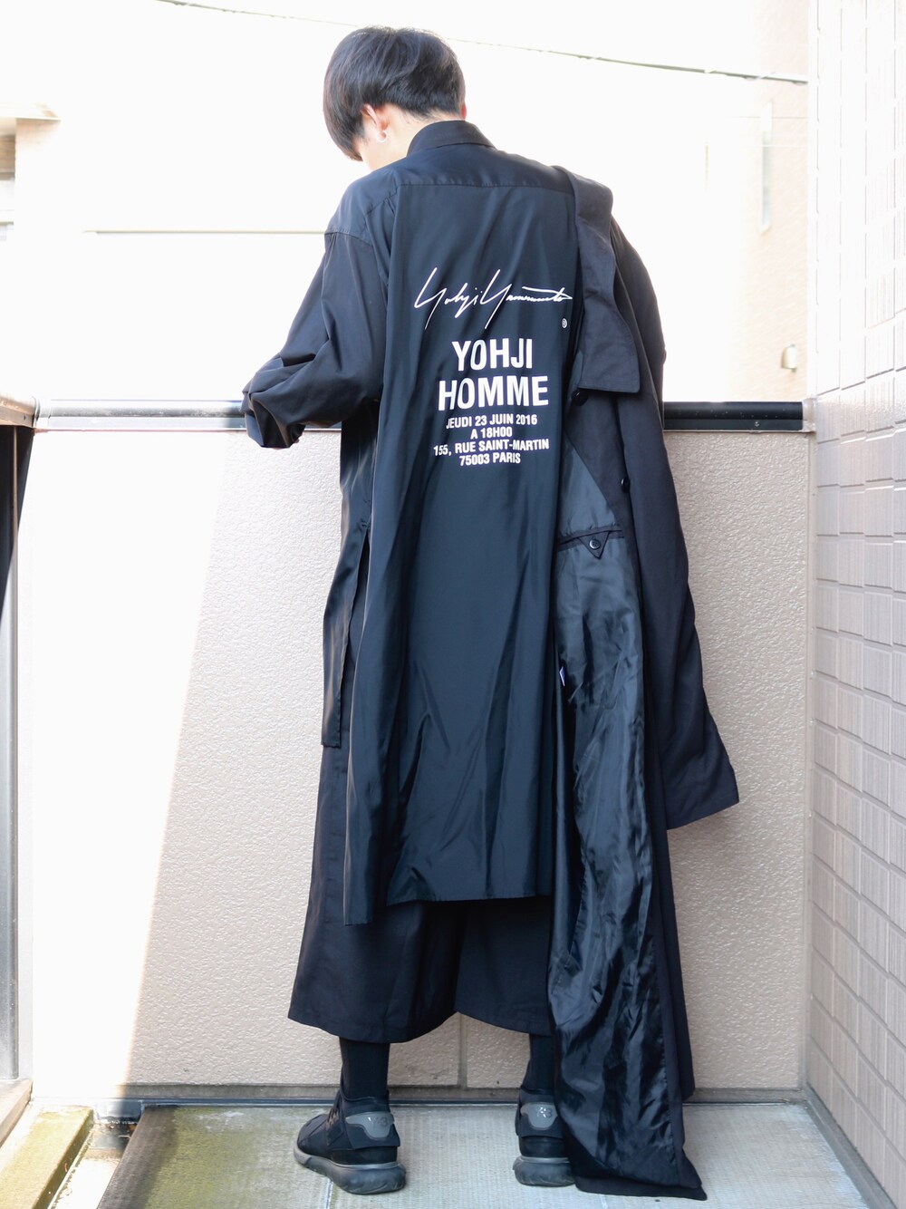 yohji yamamoto s´yte ビッグロングワンピシャツ+kusyo-hotels.co.ke