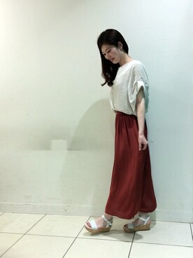 UNTITLEDさん（レディース・167cm）の夏コーディネート