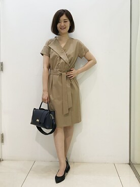 「UNTITLED（アンタイトル）のアイテム（パンプス）」を使った、UNTITLEDさん（レディース・168cm）の夏コーディネート