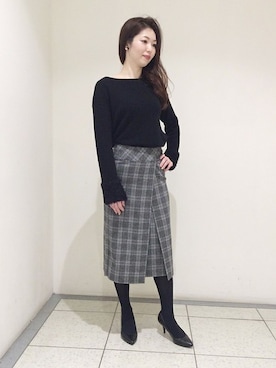 UNTITLEDさん（レディース・167cm）の冬コーディネート