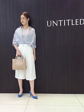 UNTITLEDさん（レディース・168cm）の夏コーディネート