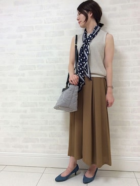 「UNTITLED（アンタイトル）のアイテム（財布/小物）」を使った、UNTITLEDさん（レディース・160cm）の夏コーディネート