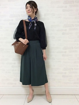 「UNTITLED（アンタイトル）のアイテム（財布/小物）」を使った、UNTITLEDさん（レディース・160cm）の夏コーディネート