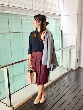 UNTITLEDさん（レディース・159cm）の秋コーディネート