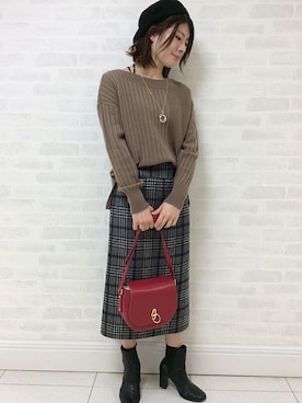 UNTITLEDさん(レディース・160cm)の秋コーディネート