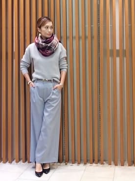 UNTITLEDさん（レディース・169cm）の秋コーディネート