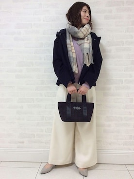 「UNTITLED（アンタイトル）のアイテム（その他アウター）」を使った、UNTITLEDさん（レディース・160cm）の秋コーディネート