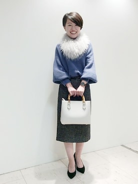 UNTITLEDさん（レディース・151cm）の冬コーディネート