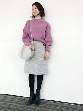 UNTITLEDさん（レディース・160cm）の冬コーディネート