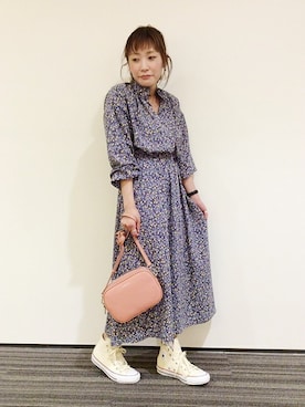 「UNTITLED（アンタイトル）のアイテム（スニーカー）」を使った、UNTITLEDさん（レディース・150cm）の冬コーディネート