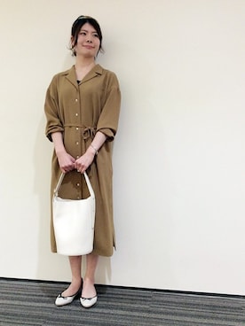 「UNTITLED（アンタイトル）のアイテム（その他シューズ）」を使った、UNTITLEDさん（レディース・160cm）の春コーディネート