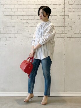 「UNTITLED（アンタイトル）のアイテム（サンダル）」を使った、UNTITLEDさん（レディース・162cm）の夏コーディネート