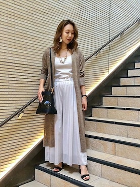 「UNTITLED（アンタイトル）のアイテム（アクセサリー）」を使った、UNTITLEDさん（レディース・159cm）の夏コーディネート