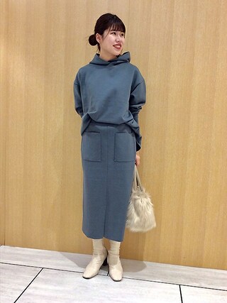 UNTITLED（アンタイトル）の「ソランドウールニットプルパーカー