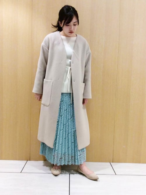 UNTITLED（アンタイトル）の「◇ポンテベロアノーカラーコート（ノー