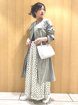 「UNTITLED（アンタイトル）のアイテム（ジャケット/アウター）」を使った、UNTITLEDさん（レディース・160cm）の冬コーディネート